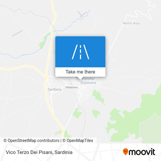 Vico Terzo Dei Pisani map