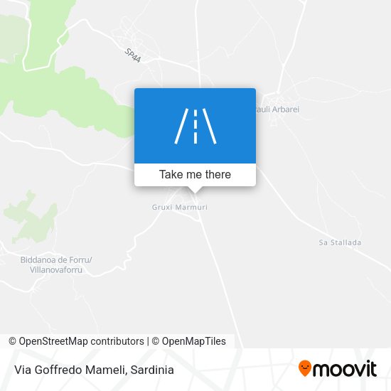 Via Goffredo Mameli map