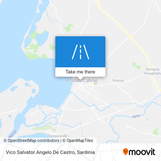 Vico Salvator Angelo De Castro map