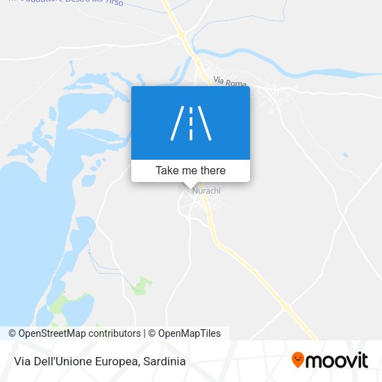 Via Dell'Unione Europea map