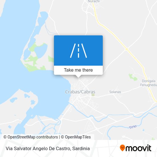 Via Salvator Angelo De Castro map