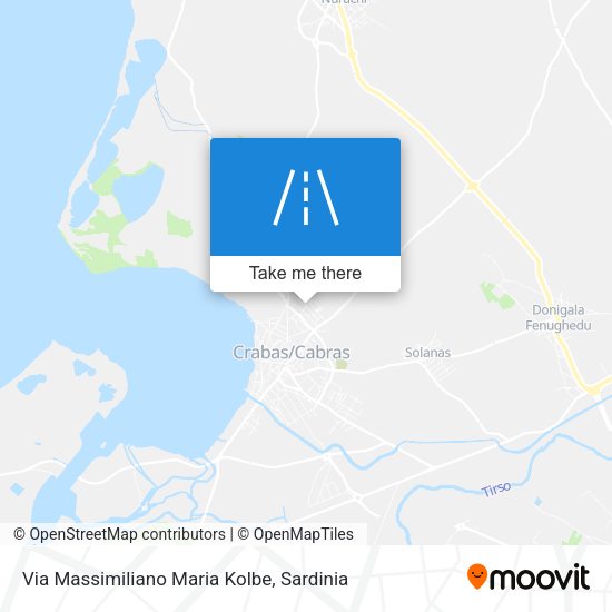 Via Massimiliano Maria Kolbe map