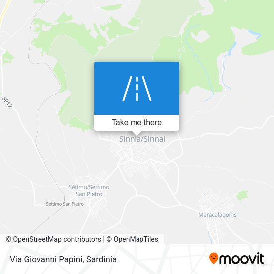 Via Giovanni Papini map