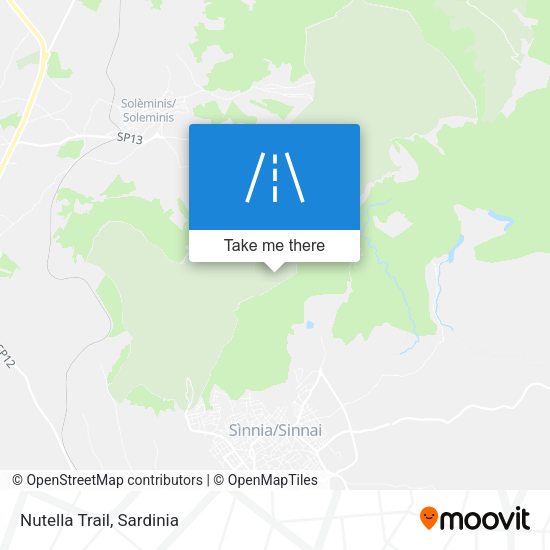 Nutella Trail map