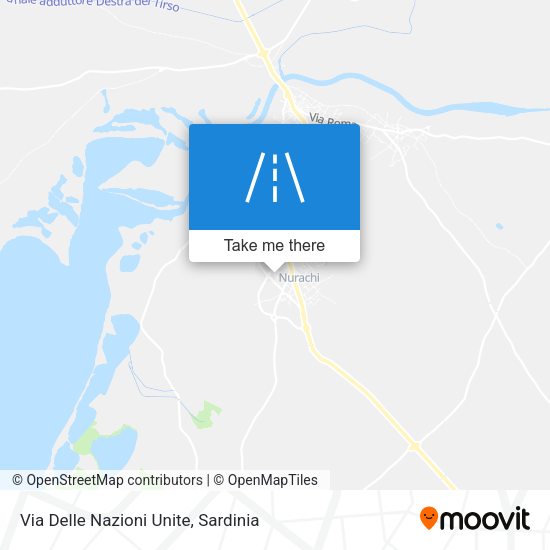 Via Delle Nazioni Unite map