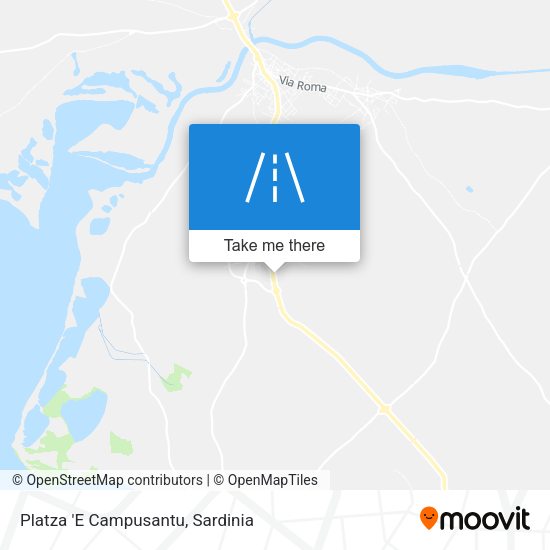 Platza 'E Campusantu map