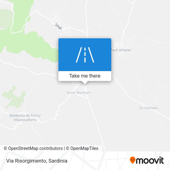 Via Risorgimento map