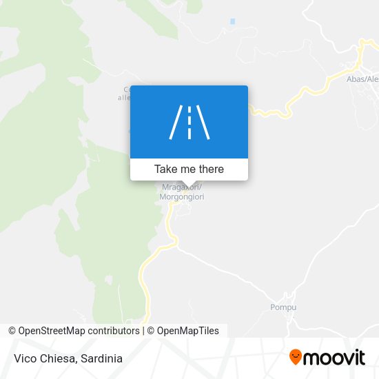 Vico Chiesa map