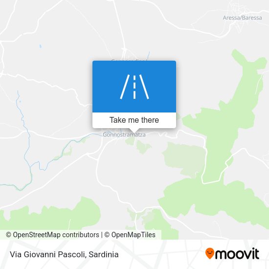 Via Giovanni Pascoli map
