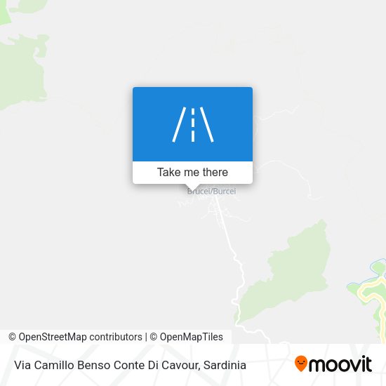 Via Camillo Benso Conte Di Cavour map