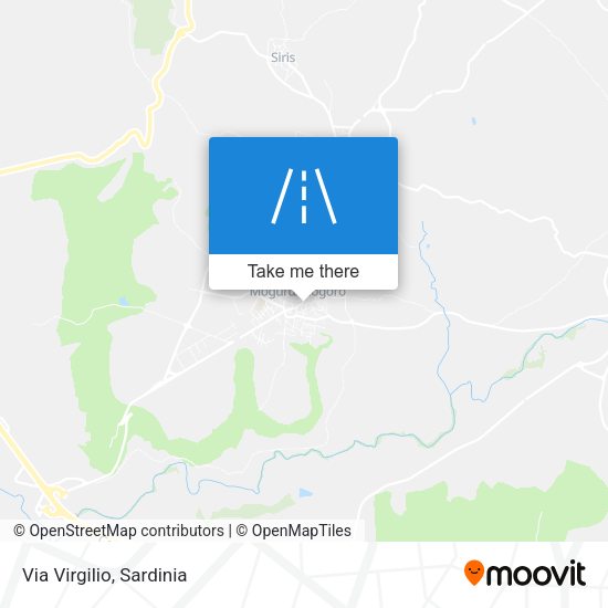 Via Virgilio map