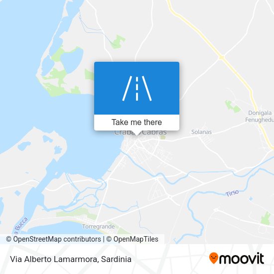 Via Alberto Lamarmora map