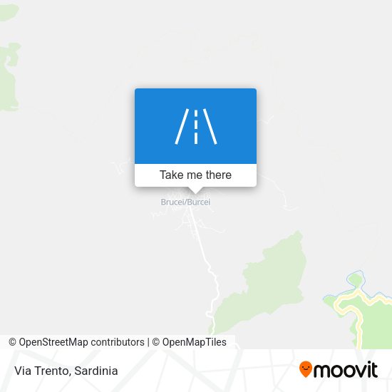 Via Trento map