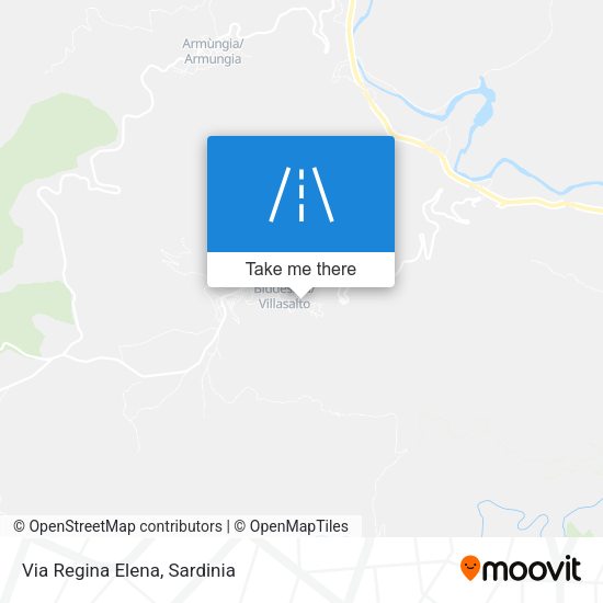 Via Regina Elena map