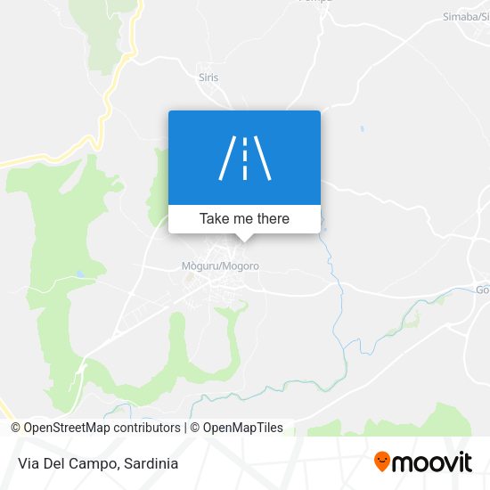 Via Del Campo map