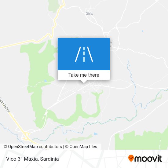 Vico 3° Maxia map