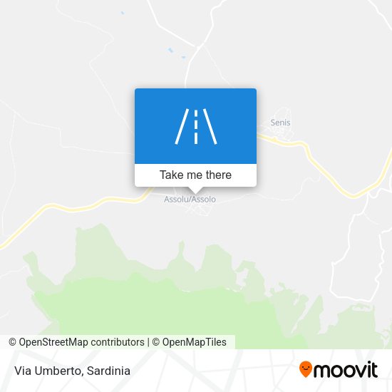 Via Umberto map