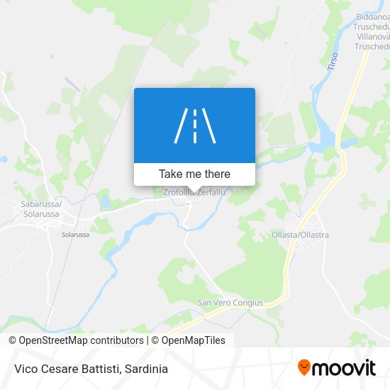 Vico Cesare Battisti map