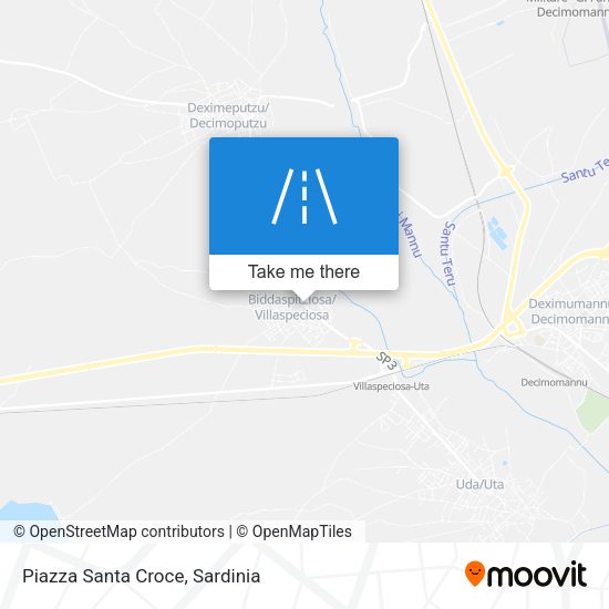 Piazza Santa Croce map