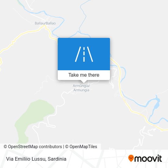 Via Emiliio Lussu map