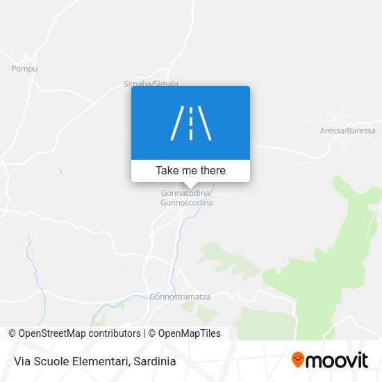 Via Scuole Elementari map