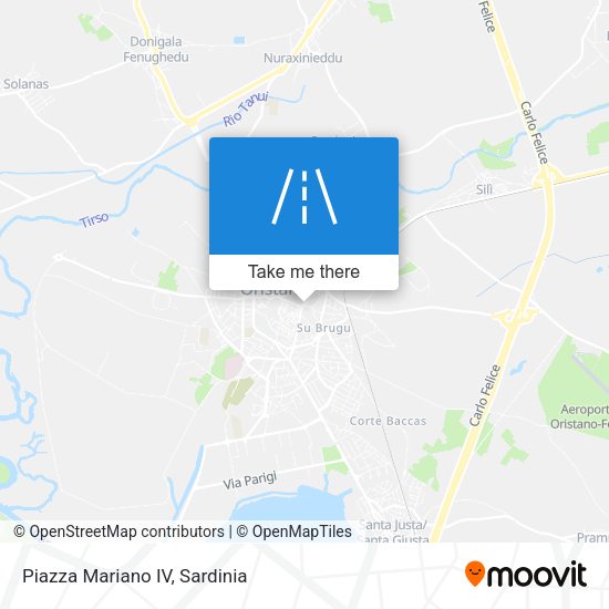 Piazza Mariano IV map