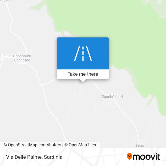 Via Delle Palme map