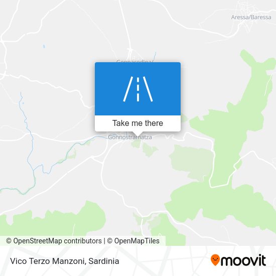 Vico Terzo Manzoni map