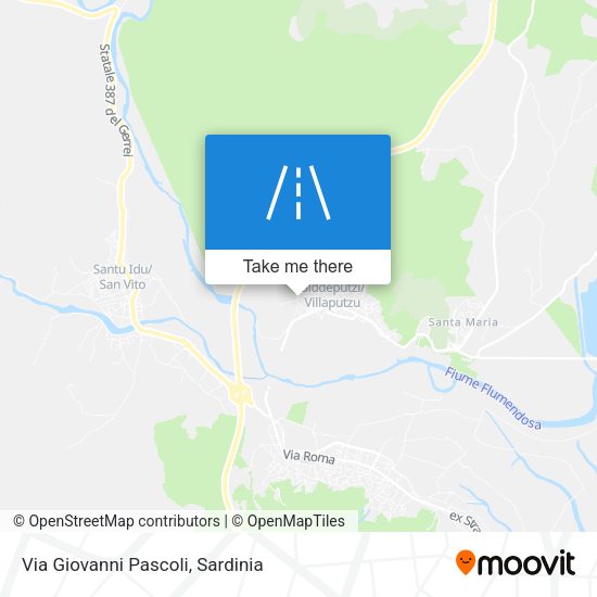Via Giovanni Pascoli map