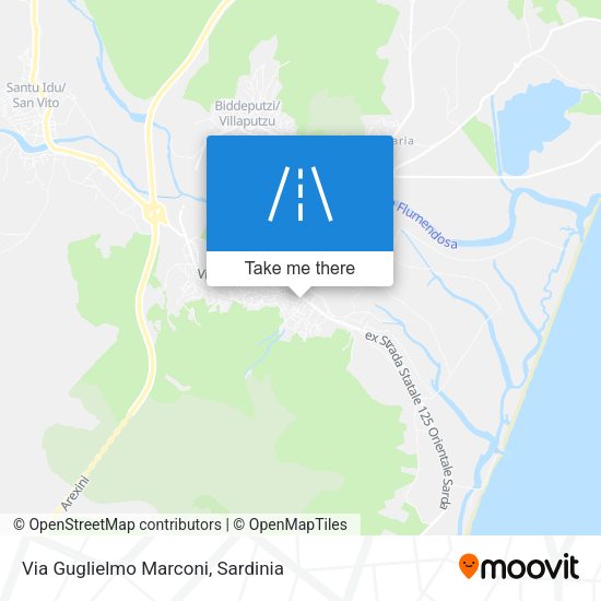 Via Guglielmo Marconi map