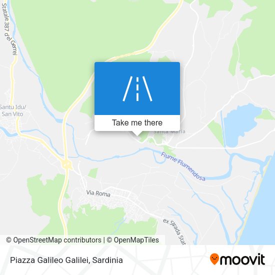 Piazza Galileo Galilei map