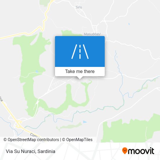 Via Su Nuraci map