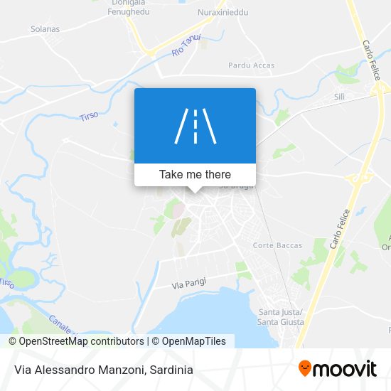 Via Alessandro Manzoni map
