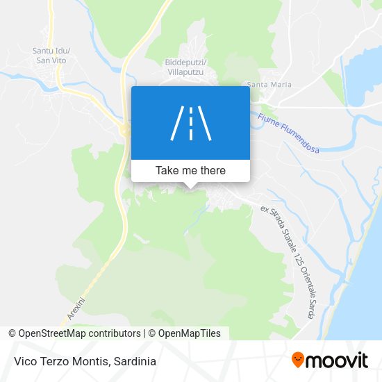 Vico Terzo Montis map