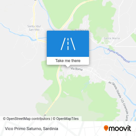 Vico Primo Saturno map