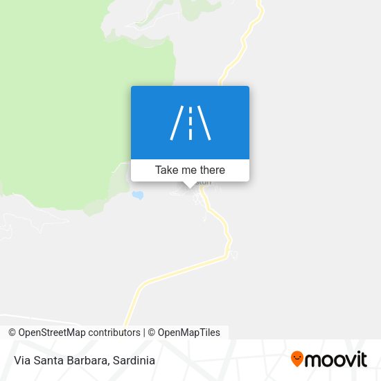 Via Santa Barbara map