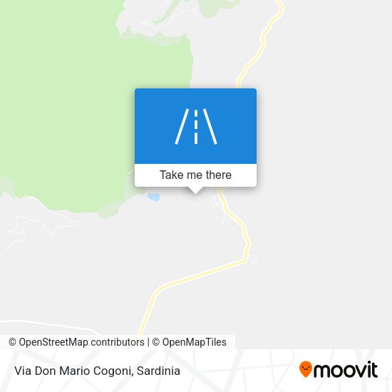 Via Don Mario Cogoni map