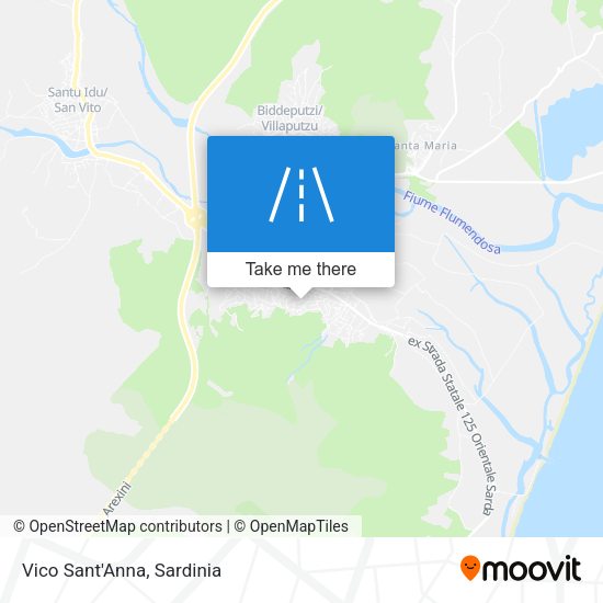 Vico Sant'Anna map