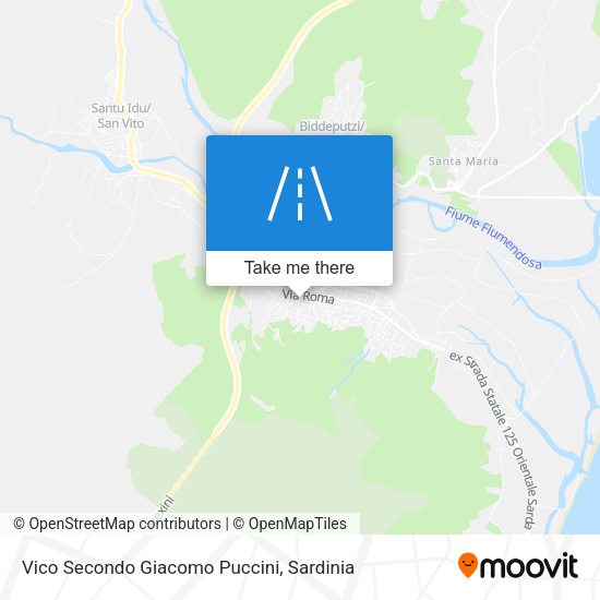 Vico Secondo Giacomo Puccini map