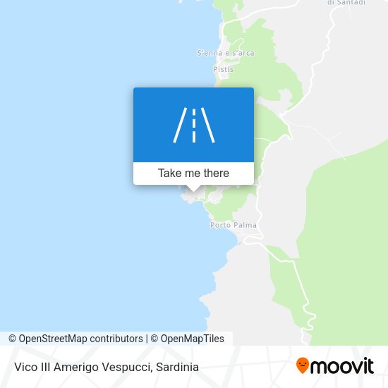 Vico III Amerigo Vespucci map