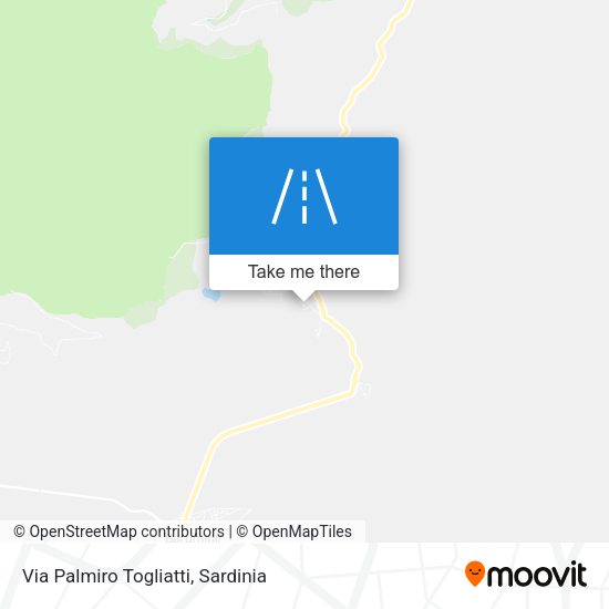 Via Palmiro Togliatti map