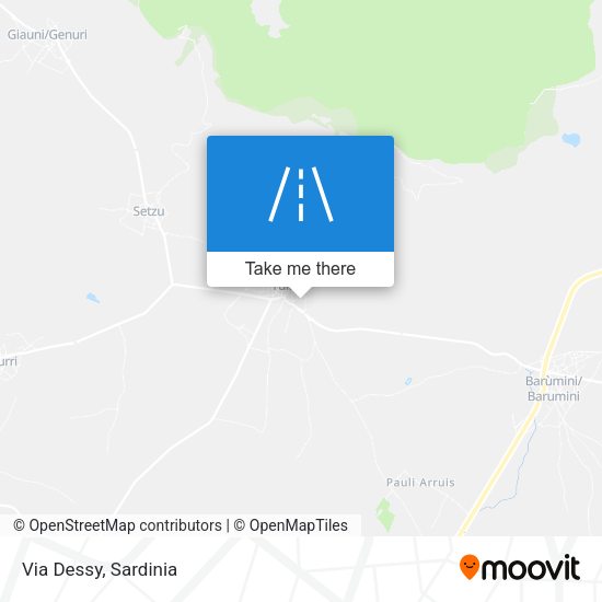 Via Dessy map