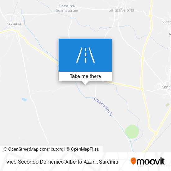 Vico Secondo Domenico Alberto Azuni map