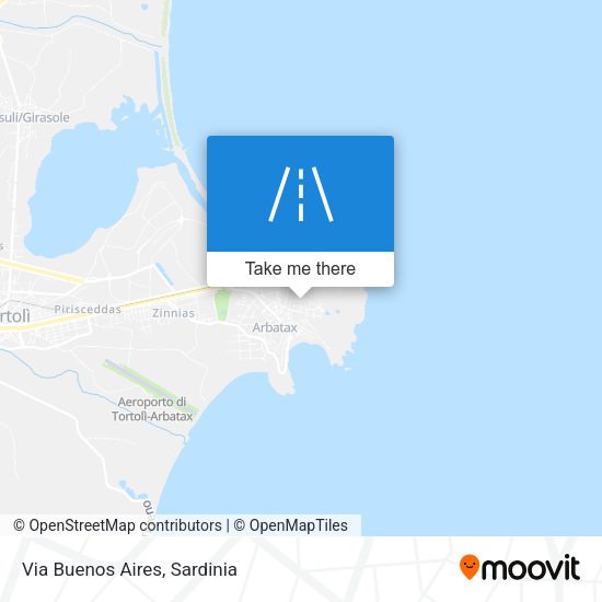 Via Buenos Aires map