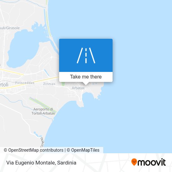 Via Eugenio Montale map