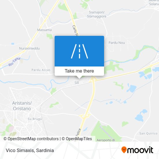 Vico Simaxis map