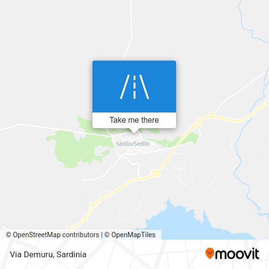 Via Demuru map