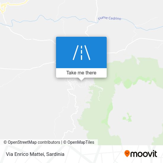 Via Enrico Mattei map