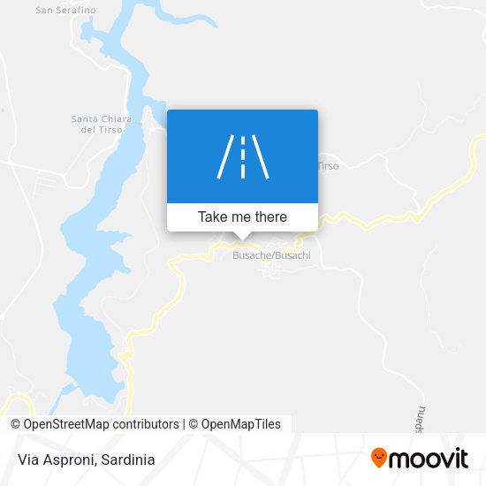 Via Asproni map