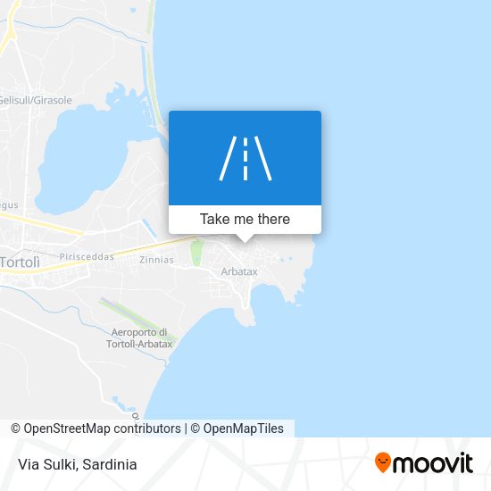 Via Sulki map